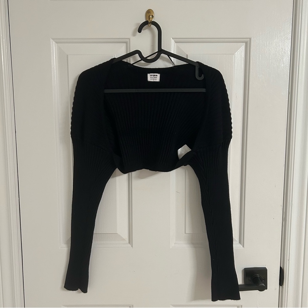 Cotton On Black Shrug Sweater